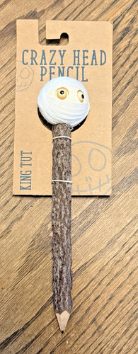 Crazy head pencil - head,